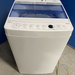 値下げ【良品】Haier 4.5kg洗濯機 JW-C45CK 2018年製 通電確認済み 格安 早い者勝ち 引取歓迎 配送OK