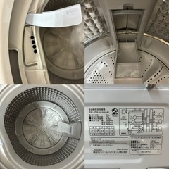 I311 🌈 2022年製の美品♪ ORIGINAL BASIC 洗濯機 （4.5㎏）⭐ 動作確認済 ⭐ クリーニング済