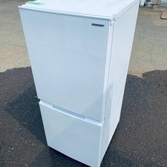 ♦️SHARPノンフロン冷凍冷蔵庫 【2021年製】SJ-D15G-W