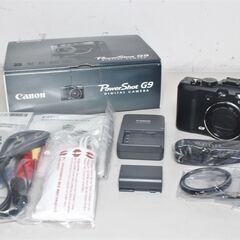 【ネット決済・配送可】Canon/PowerShot G9/コン...