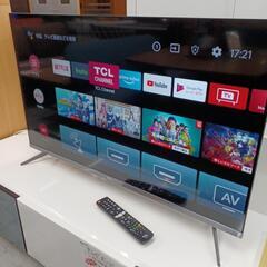 ☆6ヶ月保証☆2021年製TCL 4K対応液晶テレビ　スマートテレビ