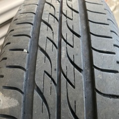 アルミ夏タイヤ4本セット　155/65R14