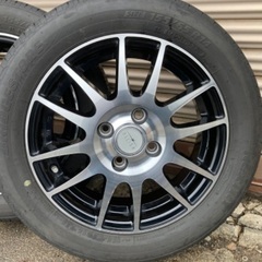 アルミ夏タイヤ4本セット　155/65R14