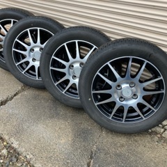 アルミ夏タイヤ4本セット　155/65R14