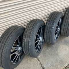 アルミ夏タイヤ4本セット　155/65R14