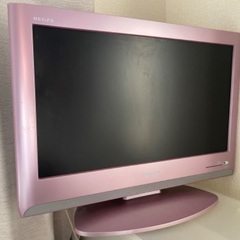 【お取引中です】TOSHIBA REGZA　ピンク