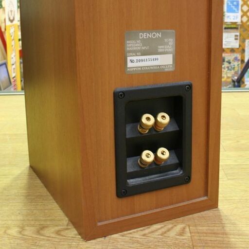 音出し確認済み DENON トールボーイ SC-T33 ペア 木目調 3ウェイ 4スピーカー 6Ω デノン 札幌市 清田区 平岡 音出し確認済み DENON トールボーイ SC-T33 ペア 木目調 3ウェイ 4