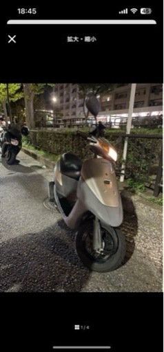 バイク スズキ　レッツ2