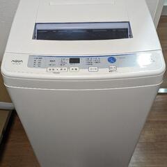全自動洗濯機 6.0kg AQUA AQW-S60E
