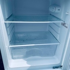 ニトリ　2ドア冷蔵庫NTR-106WH