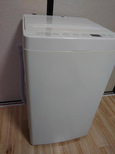 2020年製 洗浄済 4.5kg amadana TAGlabel AT-WM45B ホワイト 全自動洗濯機   1ヶ月保証 福岡市春日市 配送料 1000円
