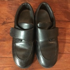 フォーマル　黒靴　21cm