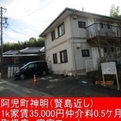 155賃貸志摩市阿児町神明１Ｋ35000円賢島に近い場所です。駐...