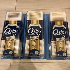 Qtips アメリカ製綿棒　625本×3パック