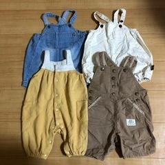 最終お値下げ😊 子供服★サロペット4枚セット