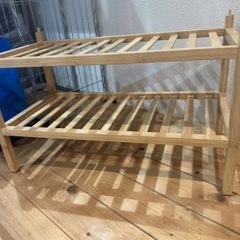 4/15のみ 非対面 IKEA シューズラック 東京都小平市