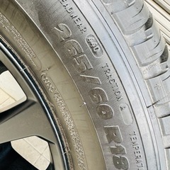 新品未使用 スペアタイヤ1本 プラド ブラックエディション  2023年11月