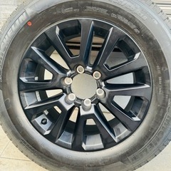 新品未使用 スペアタイヤ1本 プラド ブラックエディション  2023年11月