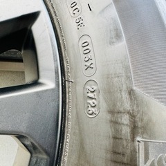 新品未使用 スペアタイヤ1本 プラド ブラックエディション  2023年11月