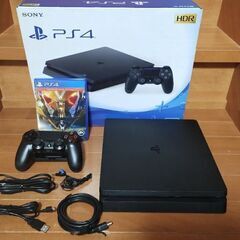 【PS4本体】CUH-2200A B01 ジェットブラック 500GB