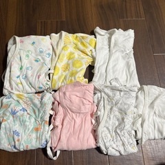 【美品】【無料‼️】ベビー服　コンビ肌着　新生児　大量