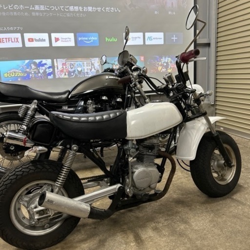 ホンダR\u0026P 50cc  Gクラフト　アルミスイングアーム　ダウンマフラー　リアバック付き　石川県内は配達無料です