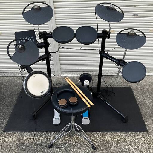 YAMAHA 電子ドラム DTX480KSC（スツール・スティック・ヘッドフォン付）