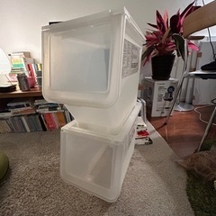 IKEA 収納ボックス(2個セット) : お譲りします