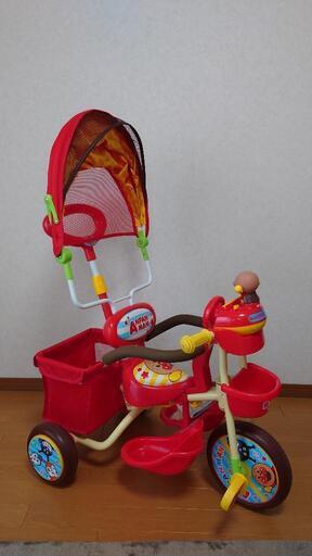 【買い手決まりました】値下げしました！   三輪車 アンパンマンデラックス