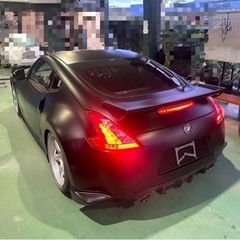 フェアレディZ34 カスタム多数　マットブラック　AT