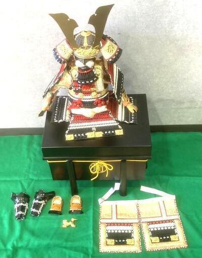 鎧兜 ,侍アーマー,五月人形 ,レトロ,アンティークコレクション（兜、鎧）