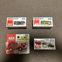 【新品未使用】トミカ　4台