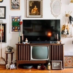 ブラウン管テレビ 昭和レトロ 真空管 蚤の市 ジャンク ビンテージ 飾り棚