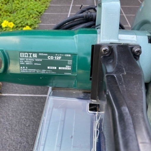 日立 HIKOKI チップソー切断機CD12F 305mm 金属用超硬丸のこ 100V 50 