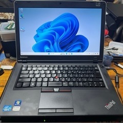 「お話中に付き新規受付中止」　ThinkPad Edge E42...