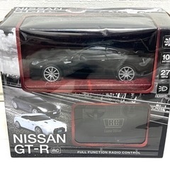 未使用、新品 RC 日産 GT−R NISSAN ラジコン ブラック