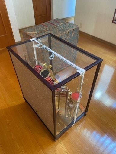 五月人形 箱あり、オルゴール鳴ります