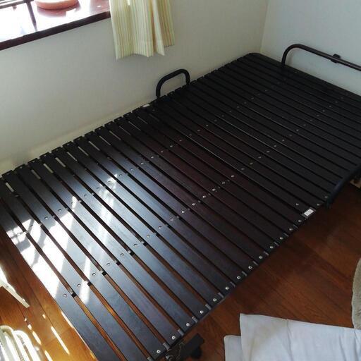 家具 折り畳みセミダブルベッド