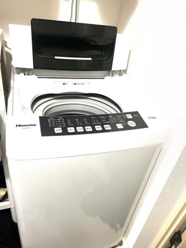 美品　交渉可　全自動洗濯機　 Hisense   5.5kg