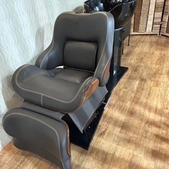 美品☆シャンプー台とリクライニングチェアのセット☆ヘアサロン