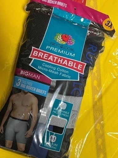 大きいサイズ、4Lから5L男性用下着