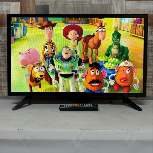 即日受渡❣️32型液晶TV Wチューナーで裏番組予約対応ゲームザダイレクト11500円