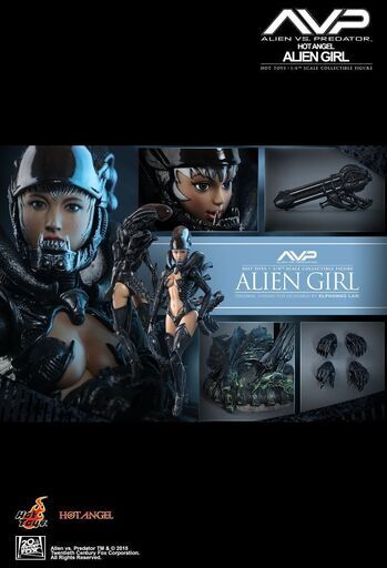 新品未開封 ホットトイズHOT ANGEL SERIES Hot toys HAS002 1/6 ALIEN 