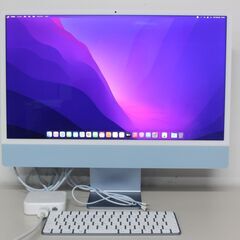 【ネット決済・配送可】iMac（24-inch,M1,2021）...