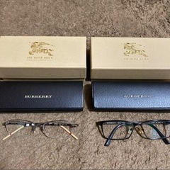 バーバリー メガネ 2本セット BURBERRY 眼鏡 PC ブ...