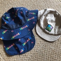 子供用の夏向け帽子