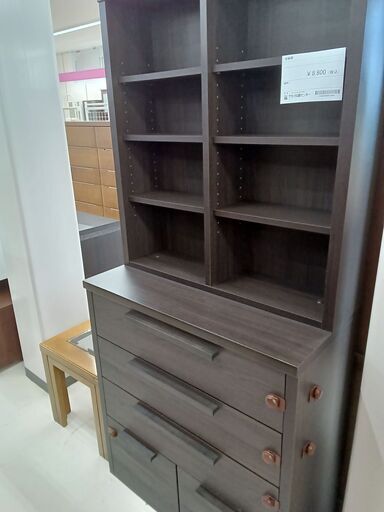 再入荷】その他 ☆ジモティ割あり☆ 収納棚 白 W82.5×D42×