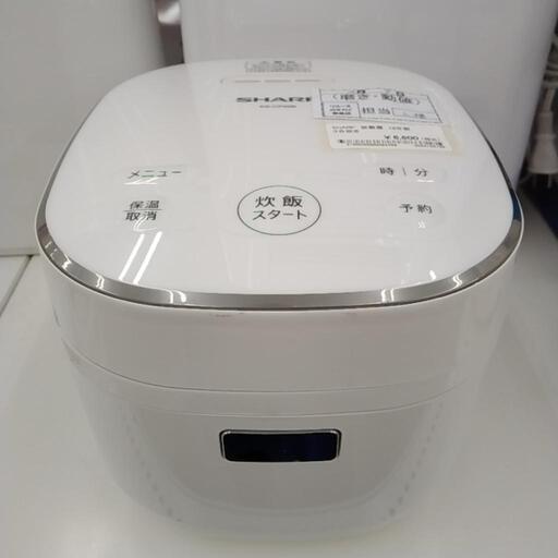 SHARP 炊飯器 19年製 3合炊き TJ4428