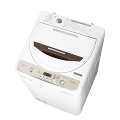 ★美品 シャープ洗濯機 ES-GE6D 2020年製 6kgタイ...