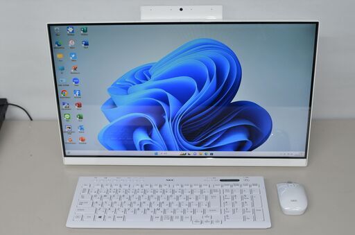 中古一体型パソコン NEC PC-GD164CCAH Windows11+office Core i5-10210U/爆速SSD512GB+HDD1TB/メモリ8GB/23.8インチ/WEBカメラ/DVDマルチ